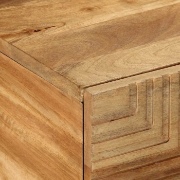 vidaXL Τραπεζάκι σαλονιού καφέ 100x54x40cm μασίφ ξύλο Mango 1 τεμ.