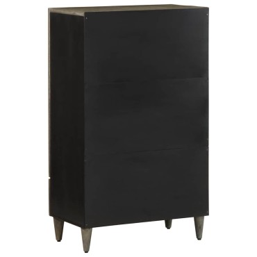 vidaXL Highboard 60x33x110cm μασίφ ξύλο Mango 1 τεμ.