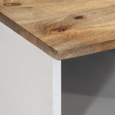 ντουλάπι τηλεόρασης vidaXL 80x33,5x46cm μασίφ ξύλο Mango