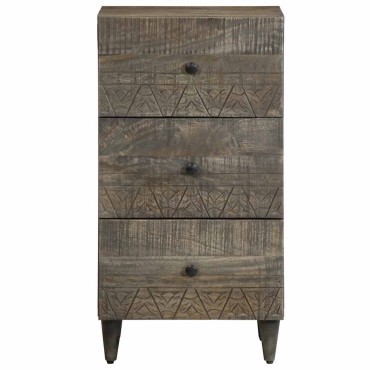 vidaXL Sideboard 40x33x75cm μασίφ ξύλο Mango 1 τεμ.