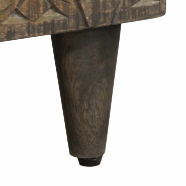 vidaXL Sideboard 40x33x75cm μασίφ ξύλο Mango 1 τεμ.