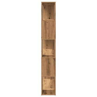 vidaXL Ντουλάπι βιβλίων/διαχωριστικό δωματίου Artisan Oak 100x24x155cm 1 τεμ.