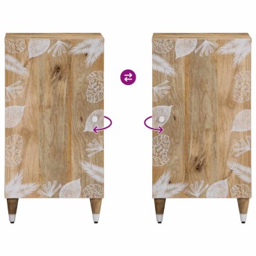 vidaXL Sideboard 40x33,5x75cm μασίφ ξύλο Mango