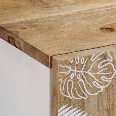 vidaXL Sideboard 40x33,5x75cm μασίφ ξύλο Mango