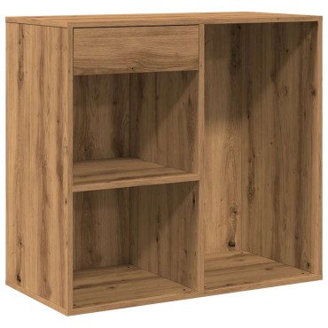 vidaXL Ντουλάπι καλλυντικών Artisan Oak 80x40x75cm Κατασκευασμένο ξύλο 1 τεμ.