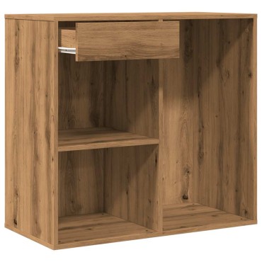 vidaXL Ντουλάπι καλλυντικών Artisan Oak 80x40x75cm Κατασκευασμένο ξύλο 1 τεμ.