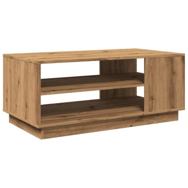 vidaXL Τραπεζάκι σαλονιού Artisan Oak 102x55x43cm Κατασκευασμένο ξύλο 1 τεμ.