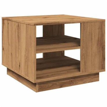 vidaXL Τραπεζάκι σαλονιού Artisan Oak 55x55x42cm Κατασκευασμένο ξύλο 1 τεμ.