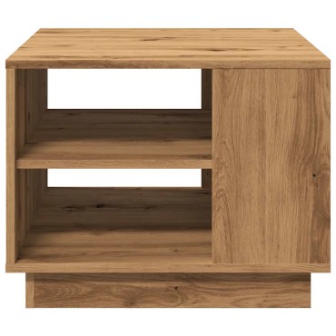 vidaXL Τραπεζάκι σαλονιού Artisan Oak 55x55x42cm Κατασκευασμένο ξύλο 1 τεμ.
