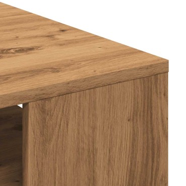 vidaXL Τραπεζάκι σαλονιού Artisan Oak 55x55x42cm Κατασκευασμένο ξύλο 1 τεμ.