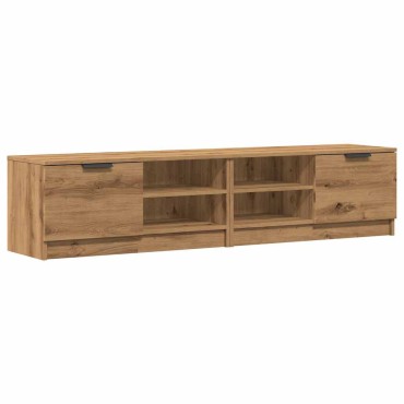 vidaXL Σετ ντουλάπι τηλεόρασης 2 τεμ. Artisan Oak 80x35x36,5cm