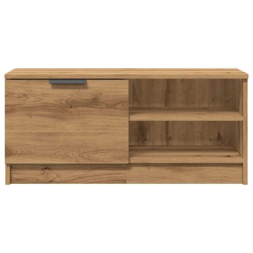 vidaXL Σετ ντουλάπι τηλεόρασης 2 τεμ. Artisan Oak 80x35x36,5cm
