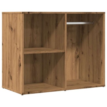 vidaXL Ντουλάπι ντύσιμο Artisan δρυς 80x40x65cm Κατασκευασμένο ξύλο 1 τεμ.