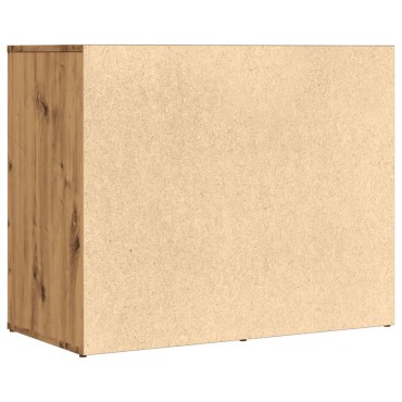 vidaXL Ντουλάπι ντύσιμο Artisan δρυς 80x40x65cm Κατασκευασμένο ξύλο 1 τεμ.