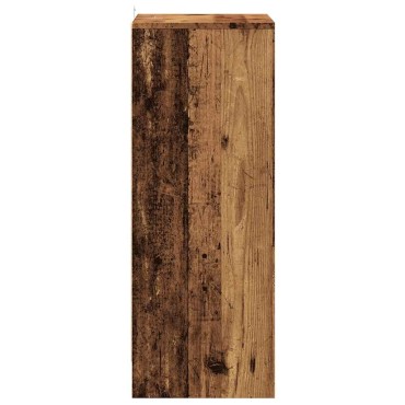 vidaXL Παπουτσοθήκη Όψη Παλαιού Ξύλου 60x35x92cm Επεξεργασμένο Ξύλο