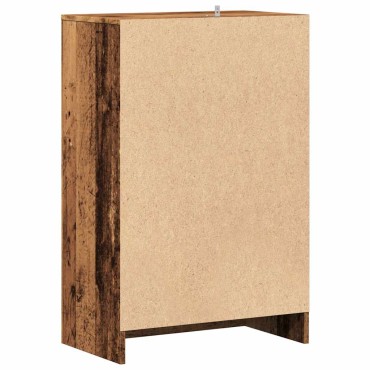 vidaXL Παπουτσοθήκη Όψη Παλαιού Ξύλου 60x35x92cm Επεξεργασμένο Ξύλο