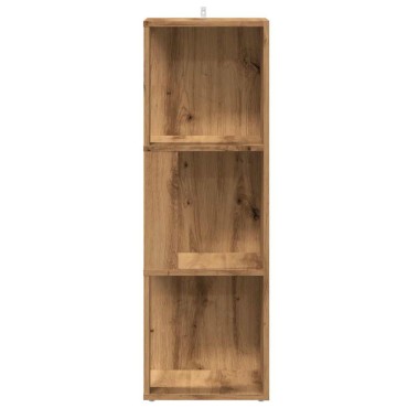 vidaXL Γωνιακό ντουλάπι Artisan Oak 33x33x100cm Κατασκευασμένο ξύλο