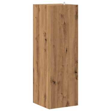 vidaXL Γωνιακό ντουλάπι Artisan Oak 33x33x100cm Κατασκευασμένο ξύλο
