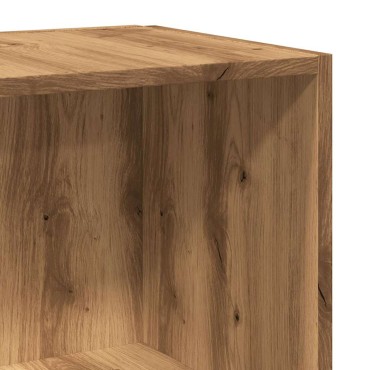 vidaXL Γωνιακό ντουλάπι Artisan Oak 33x33x100cm Κατασκευασμένο ξύλο