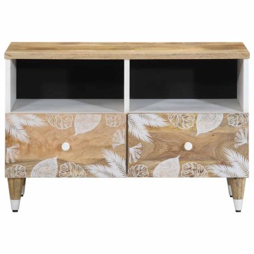 ντουλάπι τηλεόρασης vidaXL 70x33,5x46cm μασίφ ξύλο Mango