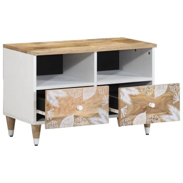 ντουλάπι τηλεόρασης vidaXL 70x33,5x46cm μασίφ ξύλο Mango