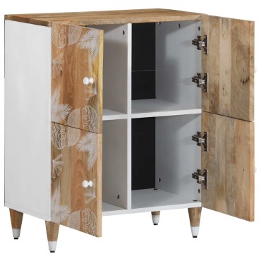vidaXL Sideboard 60x33,5x75cm μασίφ ξύλο Mango