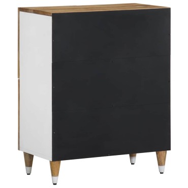 vidaXL Sideboard 60x33,5x75cm μασίφ ξύλο Mango