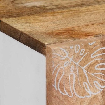 vidaXL Sideboard 60x33,5x75cm μασίφ ξύλο Mango