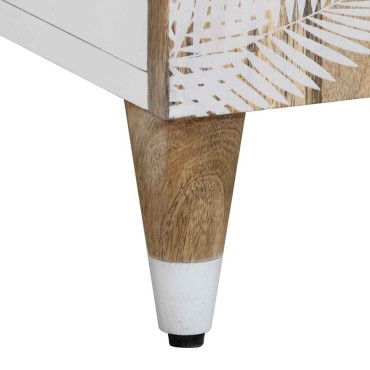 vidaXL Sideboard 60x33,5x75cm μασίφ ξύλο Mango