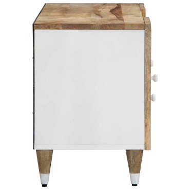 ντουλάπι τηλεόρασης vidaXL 105x33,5x46cm μασίφ ξύλο Mango