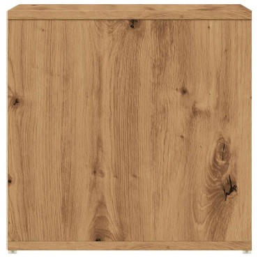 vidaXL Συρτάρι Box Artisan Δρυς 40,5x40x40cm Ξύλο μηχανής