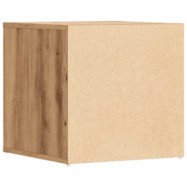 vidaXL Συρτάρι Box Artisan Δρυς 40,5x40x40cm Ξύλο μηχανής