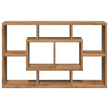 vidaXL Ράφι τοίχου Artisan Oak 85x16x52,5cm Κατασκευασμένο ξύλο 1 τεμ.