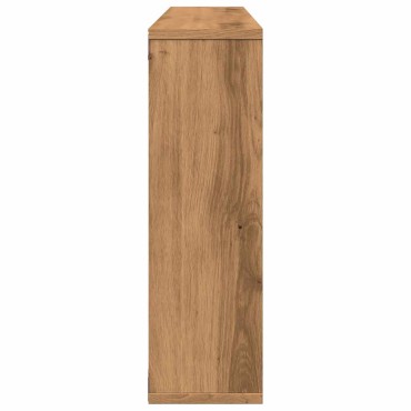 vidaXL Ράφι τοίχου Artisan Oak 85x16x52,5cm Κατασκευασμένο ξύλο 1 τεμ.