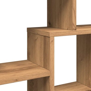vidaXL Ράφι τοίχου Artisan Oak 85x16x52,5cm Κατασκευασμένο ξύλο 1 τεμ.