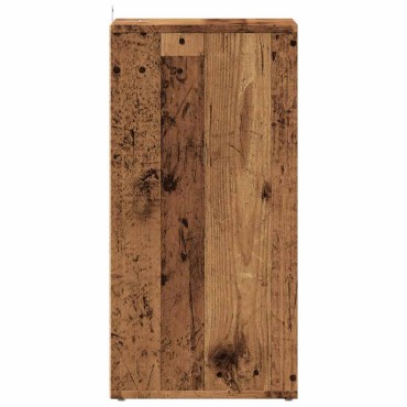 vidaXL Παπουτσοθήκη Παλιό Ξύλο 32x35x70cm από Μοριοσανίδα