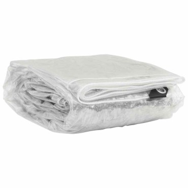 vidaXL Κάλυμμα φυτών με οπές 3x8 m PVC