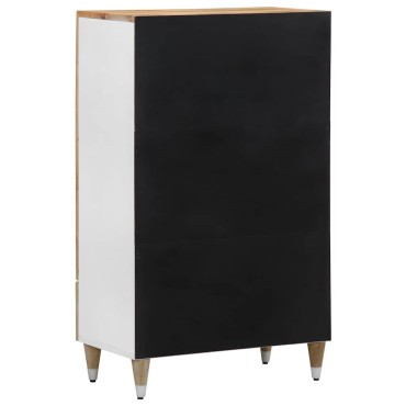 vidaXL Highboard 60x33,5x100cm μασίφ ξύλο Mango