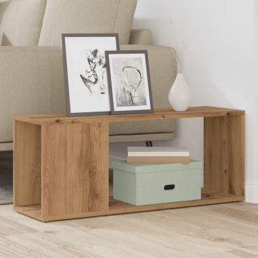 vidaXL Ντουλάπι τηλεόρασης Artisan Oak 80x24x32cm Κατασκευασμένο ξύλο 1 τεμ.