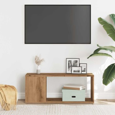 vidaXL Ντουλάπι τηλεόρασης Artisan Oak 80x24x32cm Κατασκευασμένο ξύλο 1 τεμ.