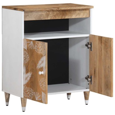 vidaXL Sideboard 60x33,5x75cm μασίφ ξύλο Mango