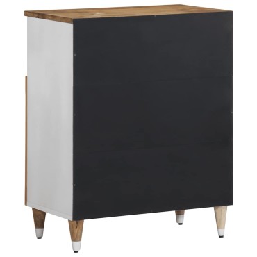 vidaXL Sideboard 60x33,5x75cm μασίφ ξύλο Mango
