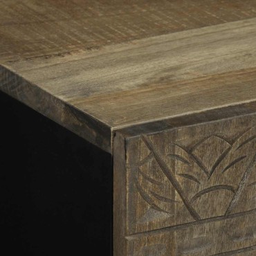 vidaXL Sideboard 40x33x75cm μασίφ ξύλο Mango 1 τεμ.