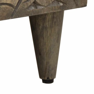vidaXL Sideboard 40x33x75cm μασίφ ξύλο Mango 1 τεμ.