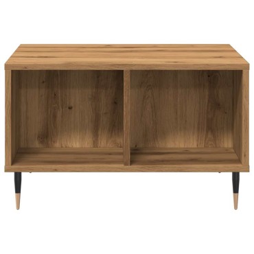 vidaXL Τραπεζάκι σαλονιού Artisan Oak 60x50x36,5cm Κατασκευασμένο ξύλο 1 τεμ.