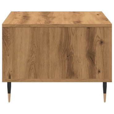 vidaXL Τραπεζάκι σαλονιού Artisan Oak 60x50x36,5cm Κατασκευασμένο ξύλο 1 τεμ.