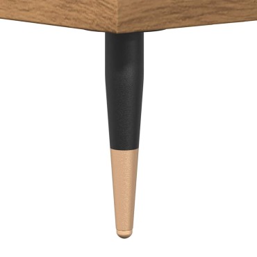 vidaXL Τραπεζάκι σαλονιού Artisan Oak 60x50x36,5cm Κατασκευασμένο ξύλο 1 τεμ.