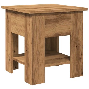 vidaXL Τραπεζάκι σαλονιού Artisan Oak 40x40x42cm Κατασκευασμένο ξύλο 1 τεμ.