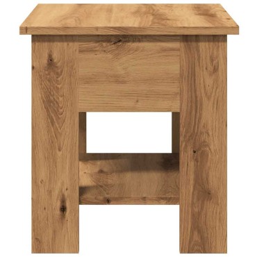 vidaXL Τραπεζάκι σαλονιού Artisan Oak 40x40x42cm Κατασκευασμένο ξύλο 1 τεμ.