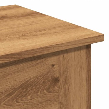 vidaXL Τραπεζάκι σαλονιού Artisan Oak 40x40x42cm Κατασκευασμένο ξύλο 1 τεμ.